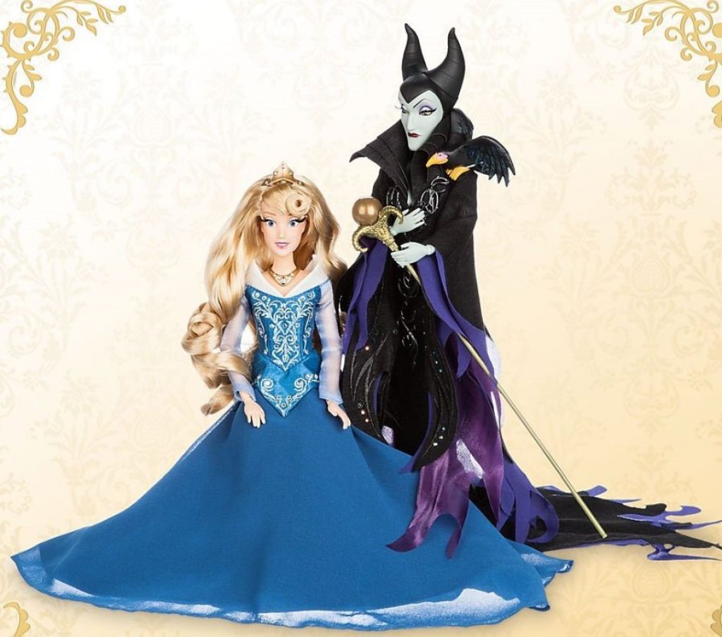 aurora and maleficent doll